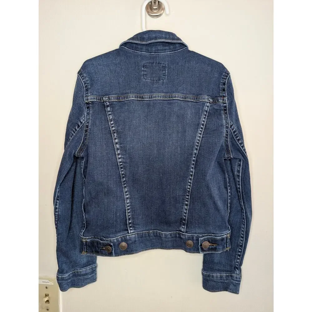 Polo Ralph Lauren Boys Jackets, Blue Denim Button Down Trucker Jacket, M(8/10)